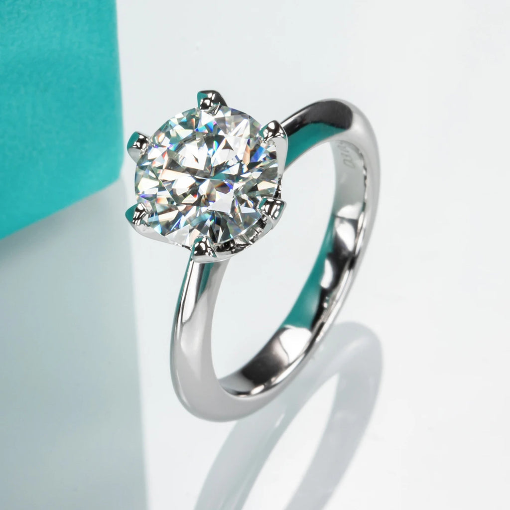 Vexaroa 1–5ct D-Colour Moissanite Solitaire Ring - product image 2