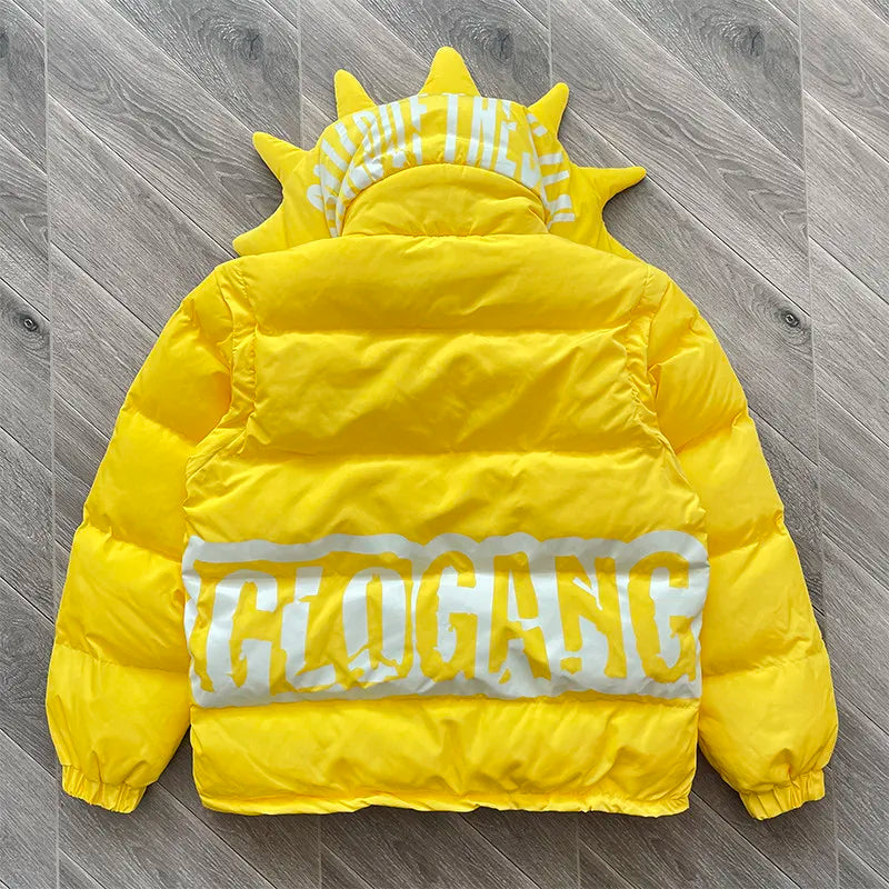 Vest Jacket High-quality Embroidered Printed Cotton Coat Detachable Sleeves Outerwear