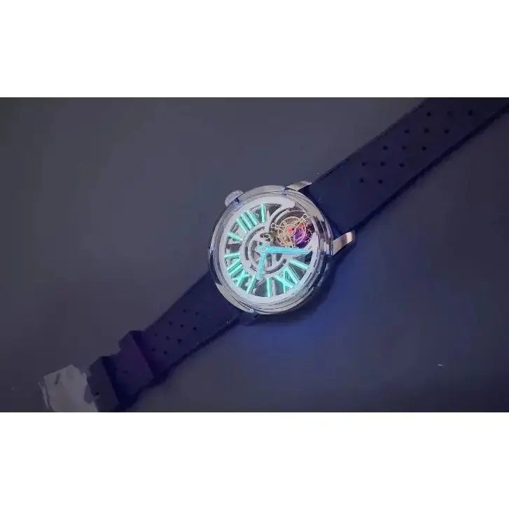 Vexaroa Cherry Blossom Mechanical Tourbillon Watch