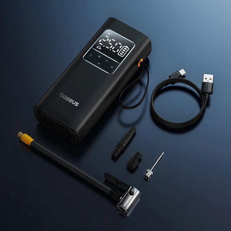 Vexaroa Wireless Tire Inflator Portable Air Compressor LCD 5000mAh