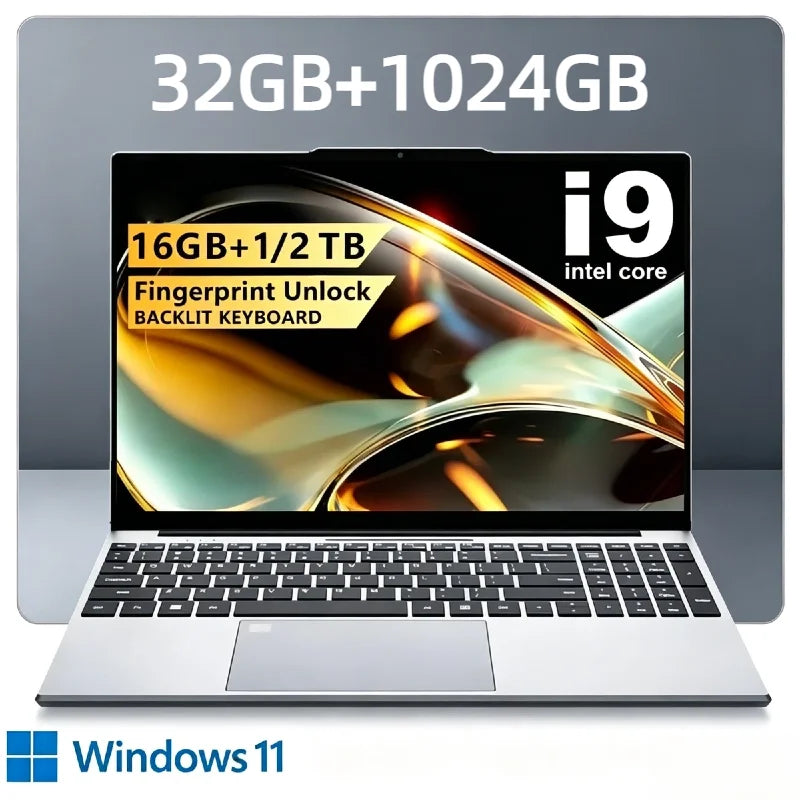 Vexaroa 14.1" Gaming Laptop i9-10980HK 32GB 2TB Win 11