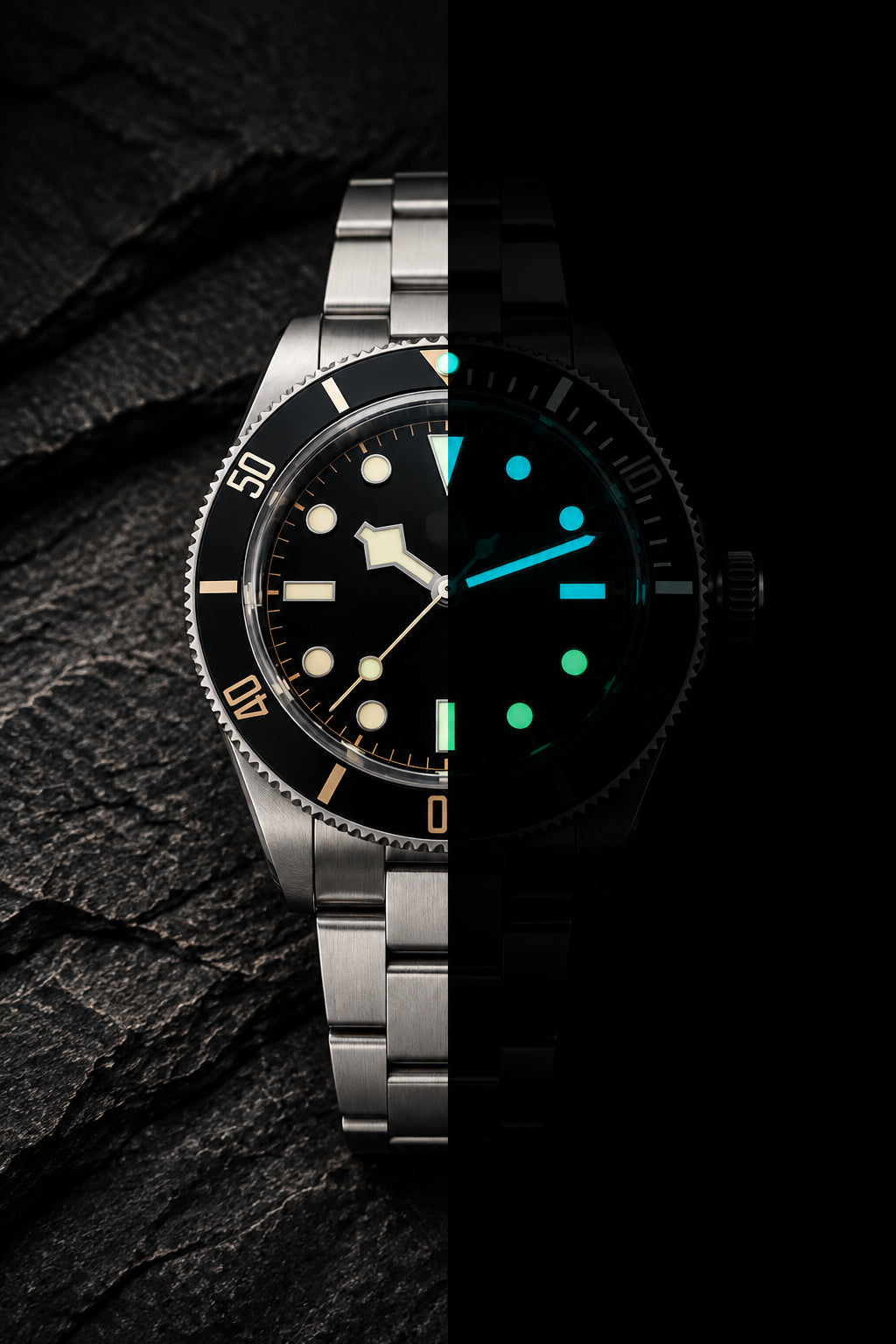 San Martin 40mm BB58 Retro Luxury Diver Watch Automatic Mechanical Watches For Men Sapphire Luminous 20Bar Reloj SN0008