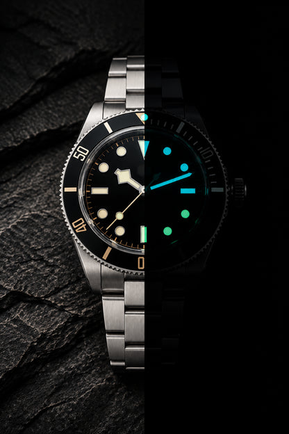 San Martin 40mm BB58 Retro Luxury Diver Watch Automatic Mechanical Watches For Men Sapphire Luminous 20Bar Reloj SN0008