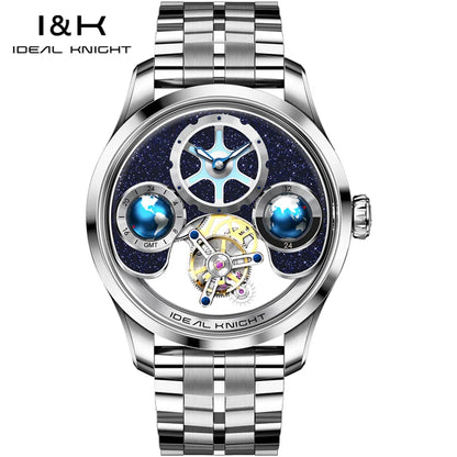 Tourbillon Watch Men 43mm Blue | Vexaro
