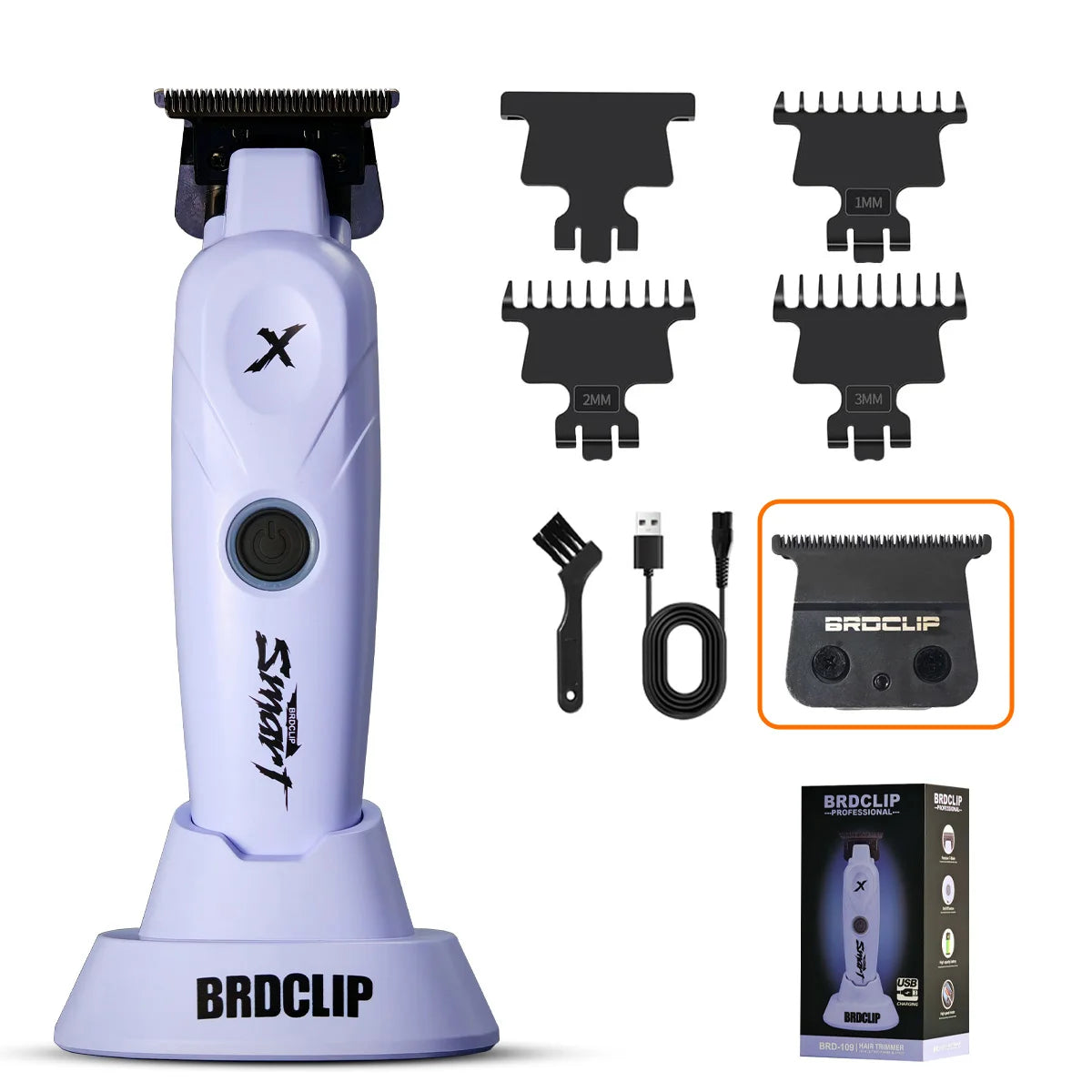Vexaroa BRDCLIP FA1T Oil Head Hair Clipper 7800RPM DLC
