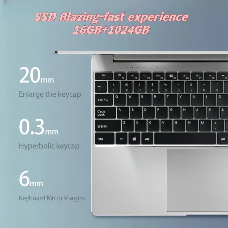 Vexaroa 14.1 Ultra Slim Intel i9 Laptop Windows 11 product image 5