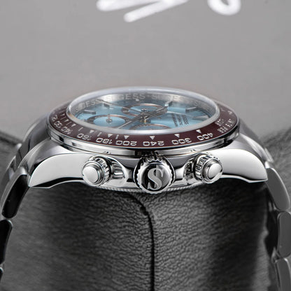 Vexaro Sugess Panda Diver Chronograph Ceramic Watch | Vexaro