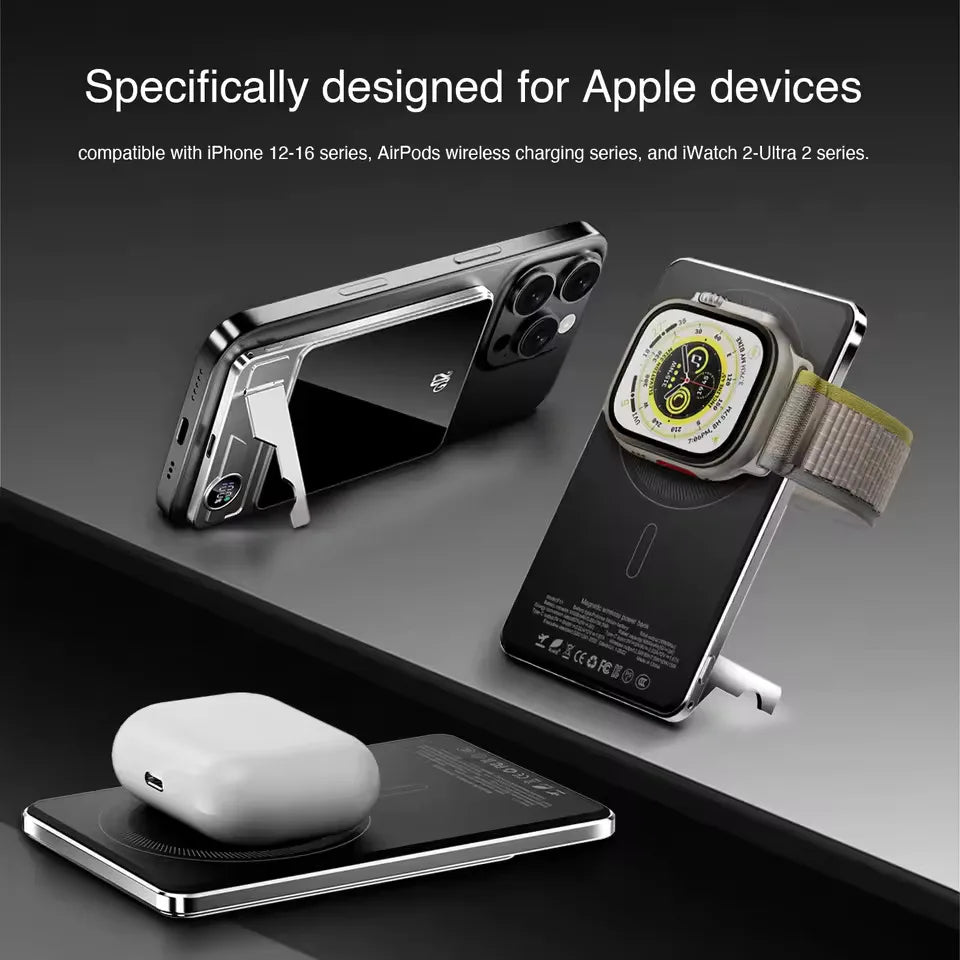 Vexaroa ultra-thin magnetic wireless power bank — product image 2