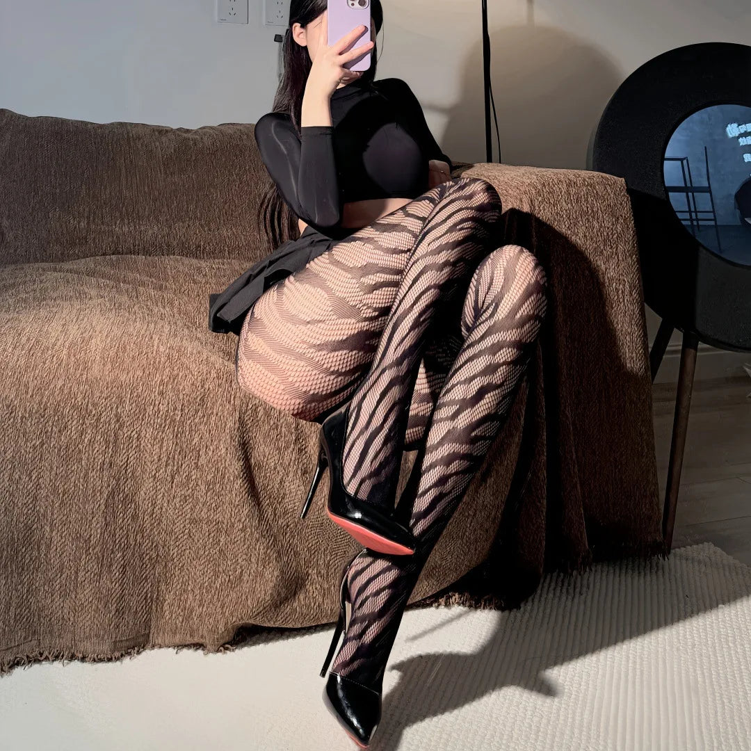 Vexaroa Fishnet Pantyhose – Hollow Out Mesh Party Tights