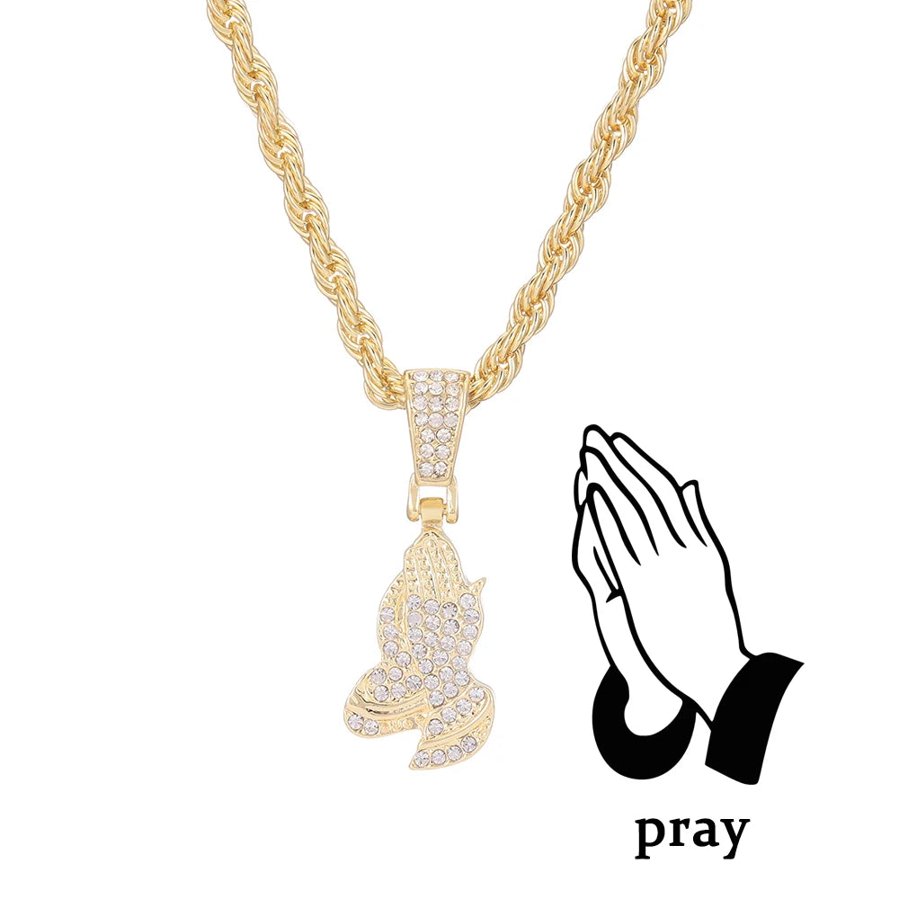 Vexaroa Cross Pendant Tennis Chain Necklace — Vexaroa product image 12