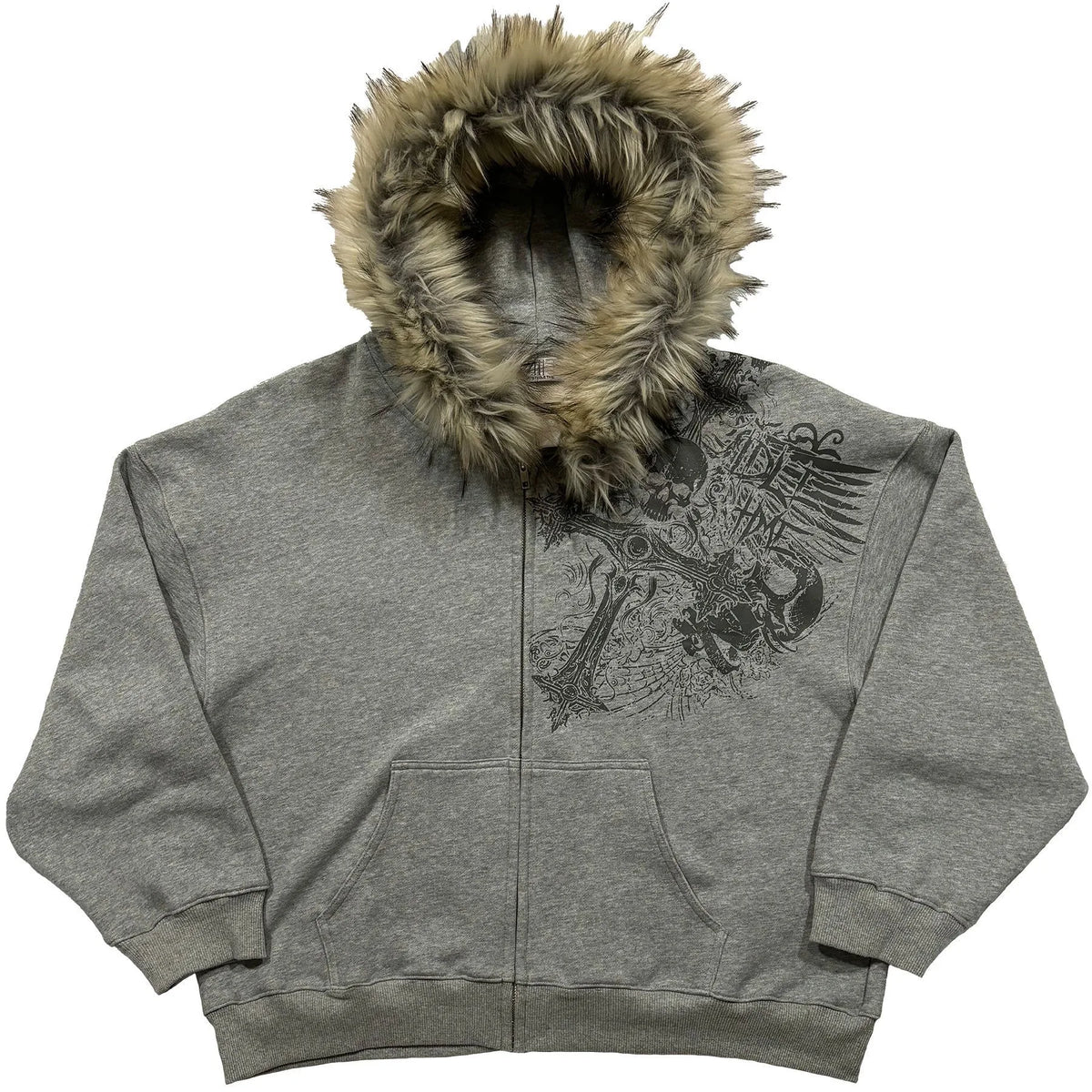 Vexaroa Unisex Thick Zip-Up Hoodie Jacket for Autumn & Winter