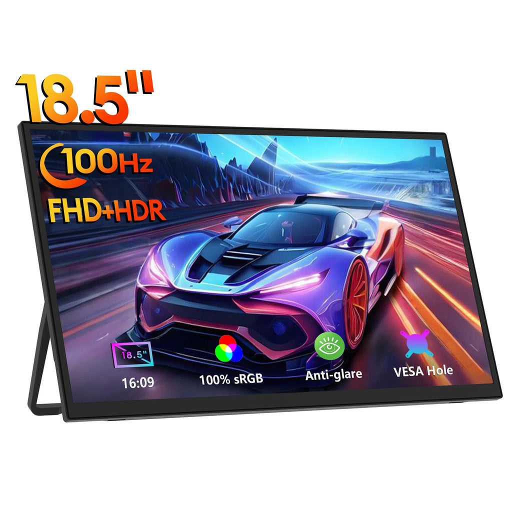 Vexaroa ZEUSLAP 18.5-Inch 1080p 100Hz Portable Monitor
