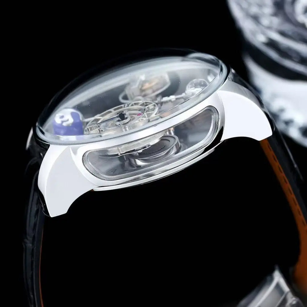 Luxury 3D Celestial Tourbillon Skeleton Watch | Vexaroa
