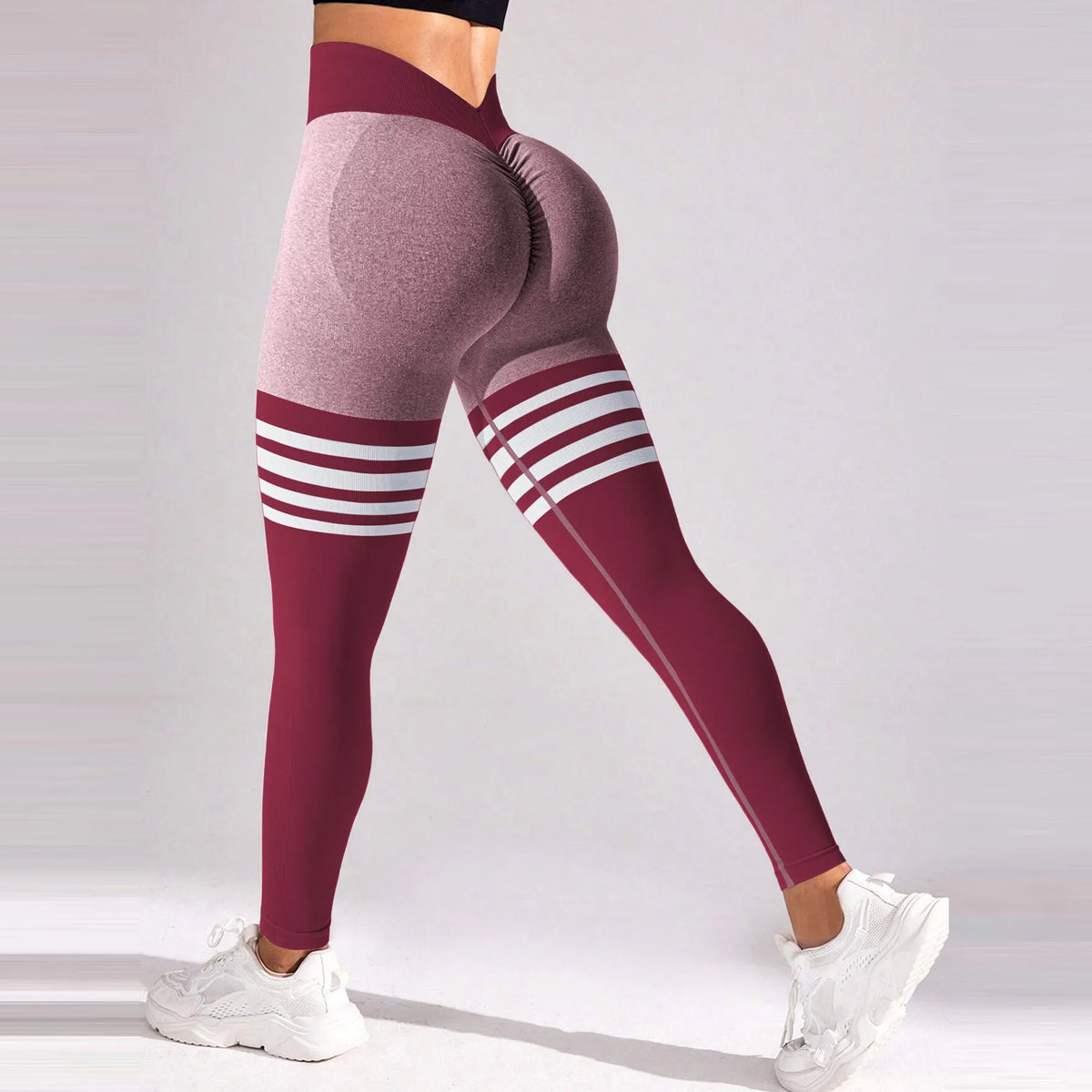 Vexaroa Women's V-Back Scrunch Yoga Leggings product image 7