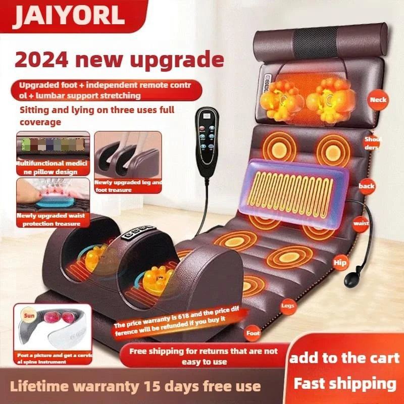 Vexaroa Full-Body Massage Mattress with Heat and Airbags – product view 1