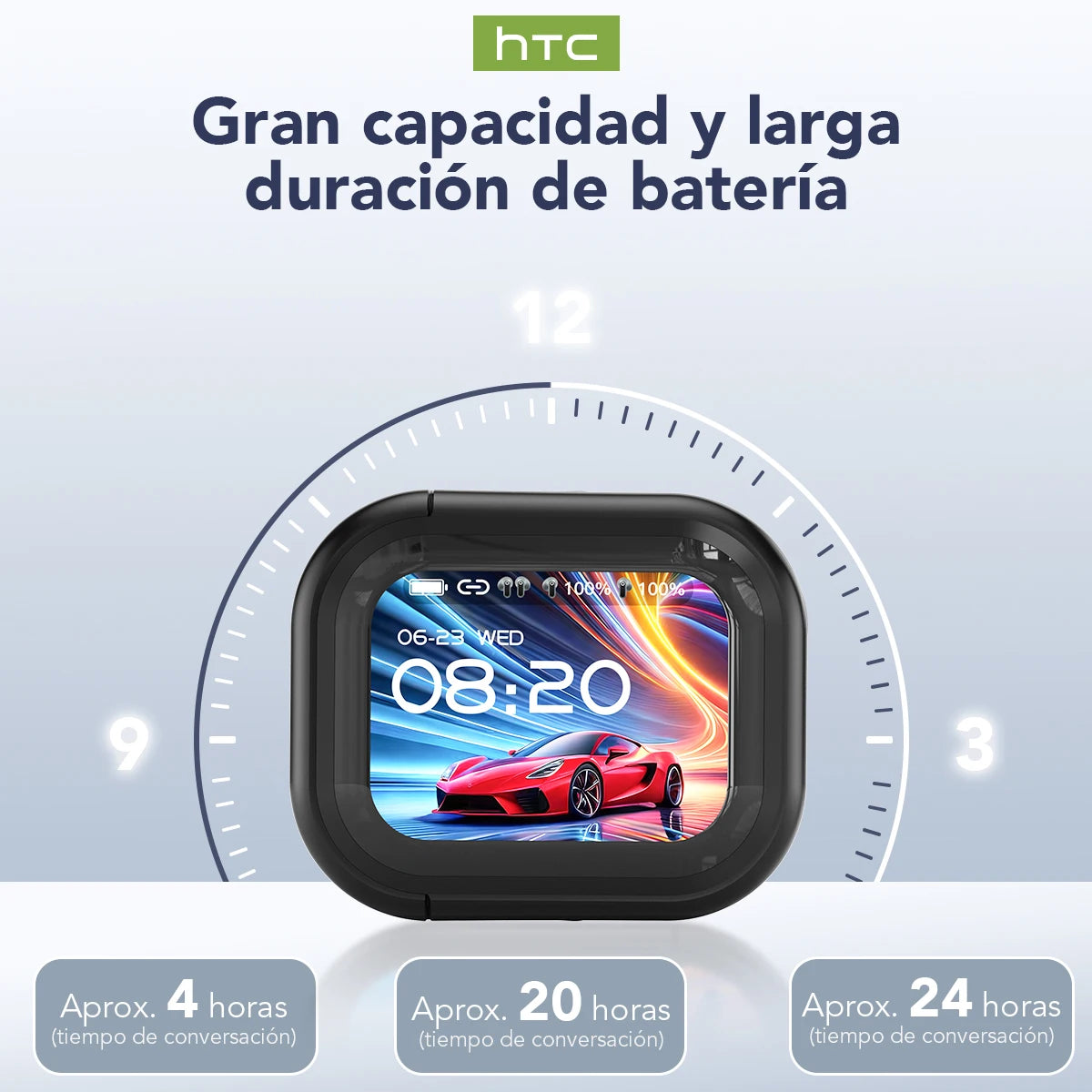 Vexaroa NE20 AI Translator Earbuds – Smart Touch LED, Bluetooth 6.0