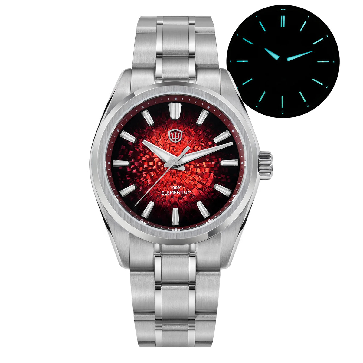 Vexaroa Ice Crack Dial 38mm Men's Watch – Sapphire Quartz
