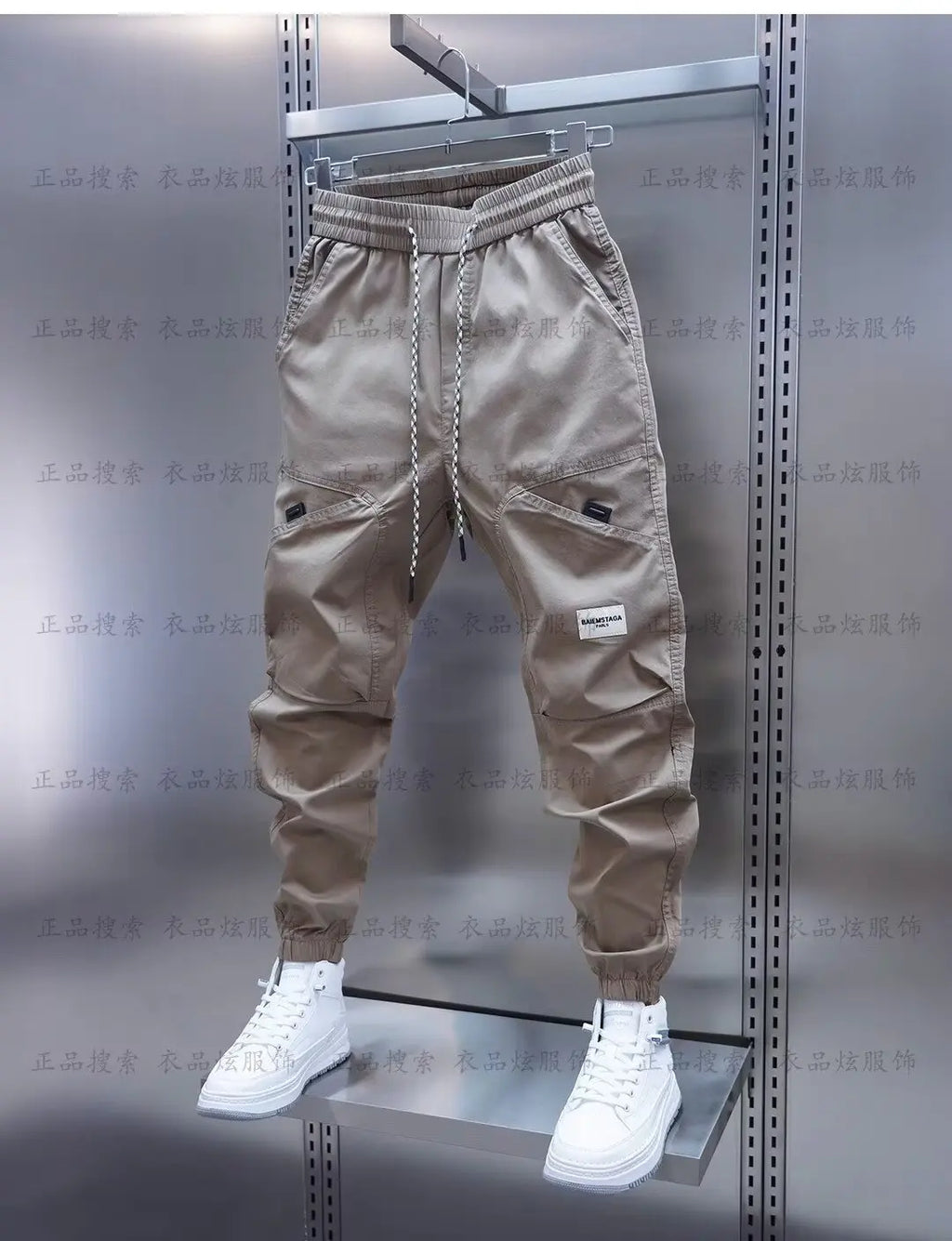 Vexaroa men's cargo harem jogger pants for outdoor wear — product image 3