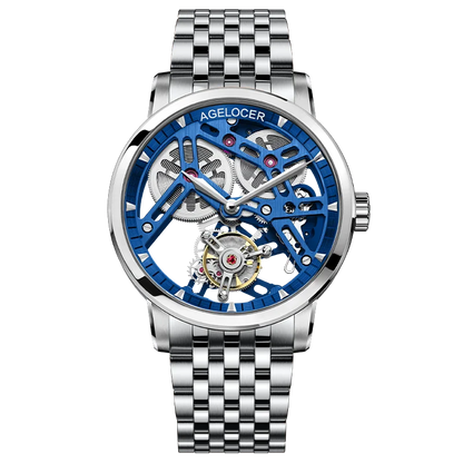 Vexaroa Skeleton Flying Tourbillon Watch for Men | Vexaroa