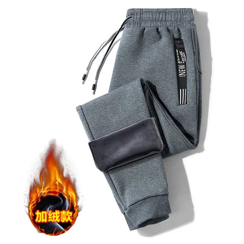 Vexaroa Men's Fleece-Lined Sports Pants, Plus Sizes