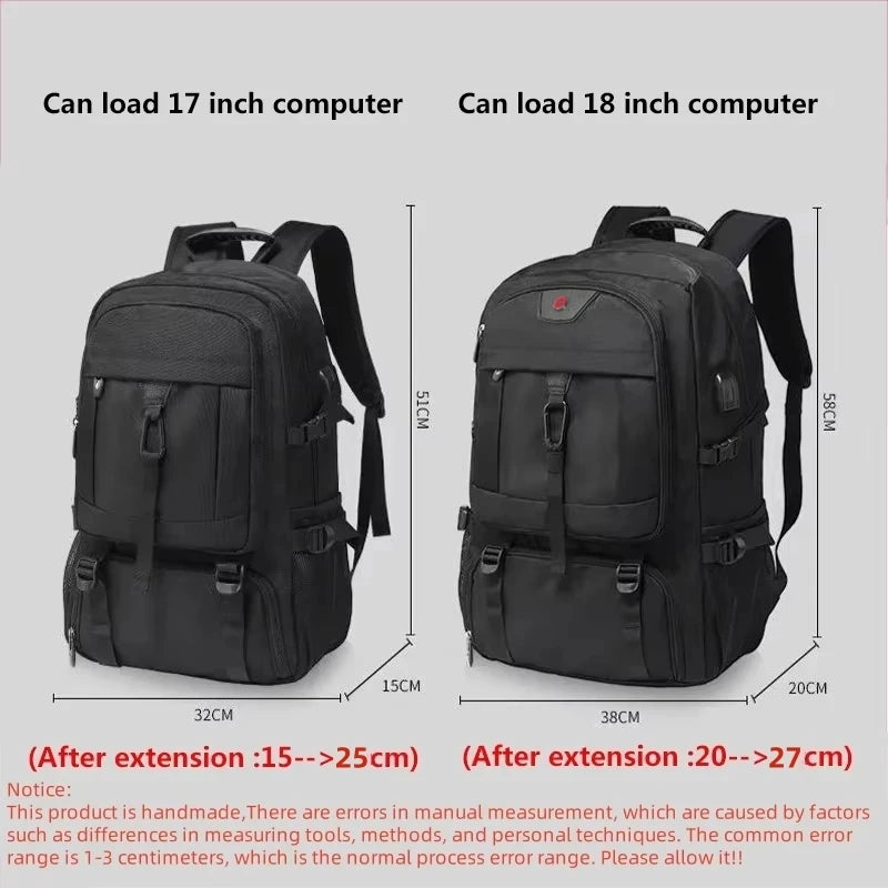 Vexaroa 50L and 80L travel backpack with shoe compartment — product image 5