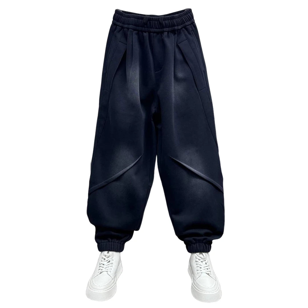 Vexaroa Men's Wide-Leg Streetwear Jogger Pants