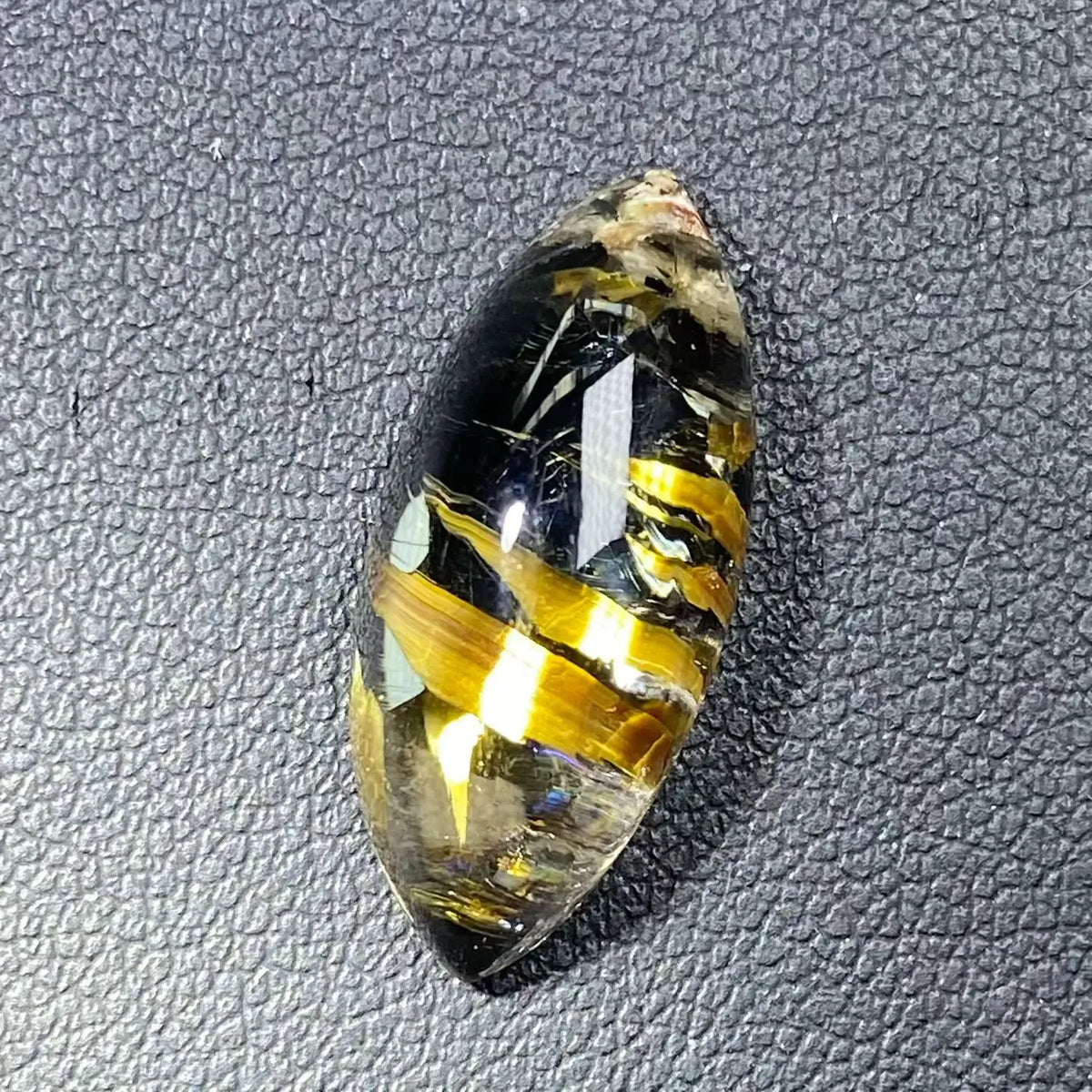 Natural Gold Rutilated Quartz Pendant Rutilated Quartz Jewelry 23*10*7mm Men Women Brazil AAAAAAA