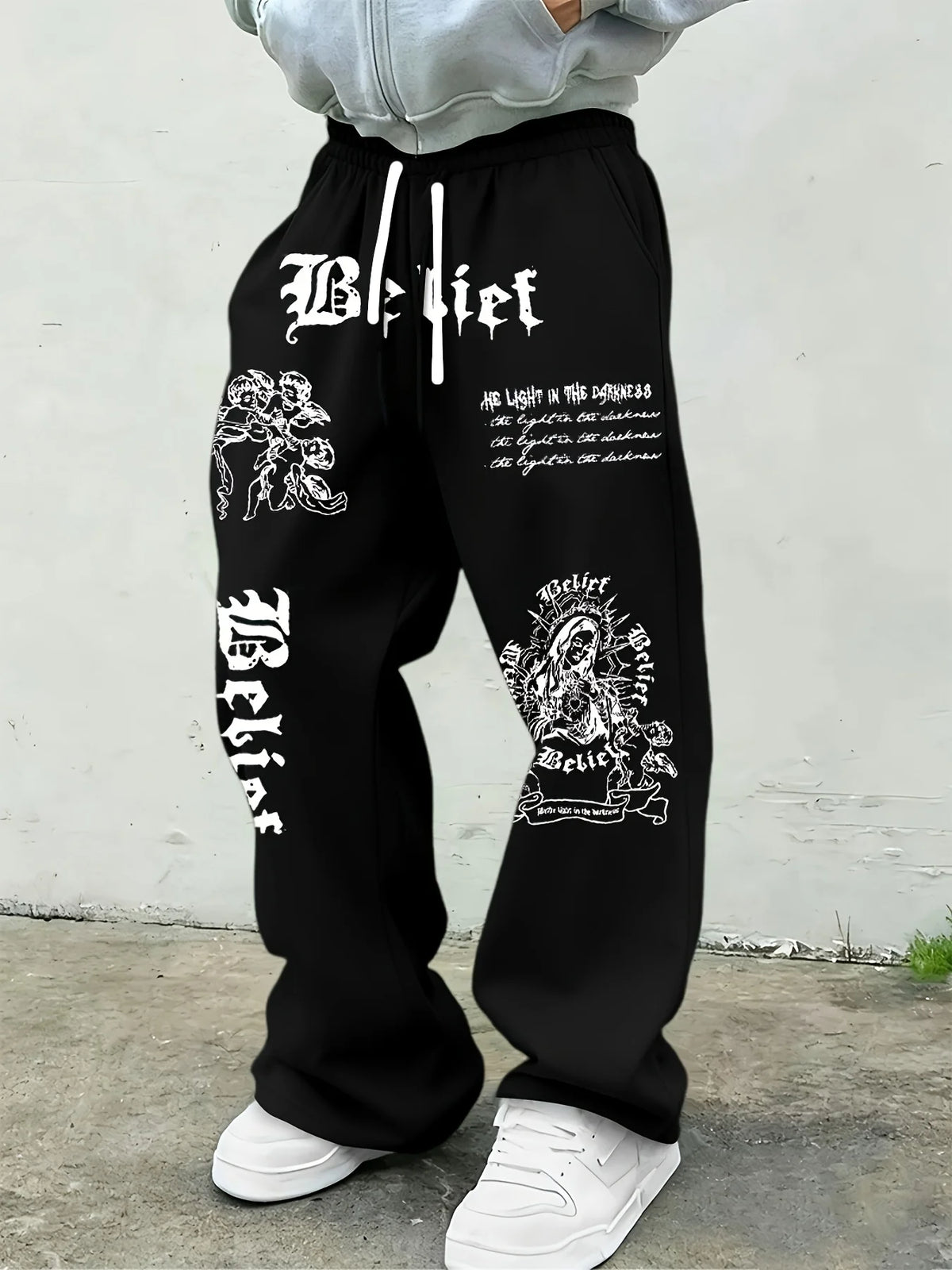 Vexaroa Gothic Graphic Wide-Leg Sweatpants product image 8 | Vexaroa