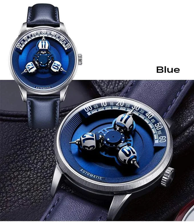 Vexaroa 41mm Men's Luxury Mechanical Watch Miyota 8215