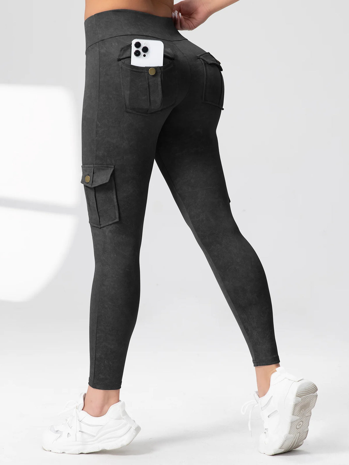 Vexaroa Women's Pocket High-Waist Sport Leggings