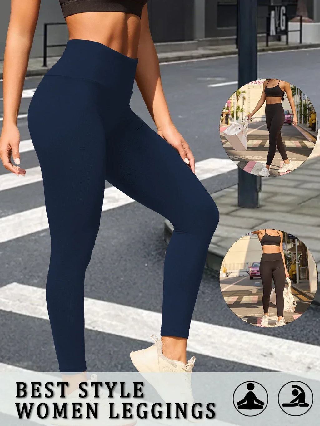 Vexaroa Super Soft High-Waist Tummy Control Leggings