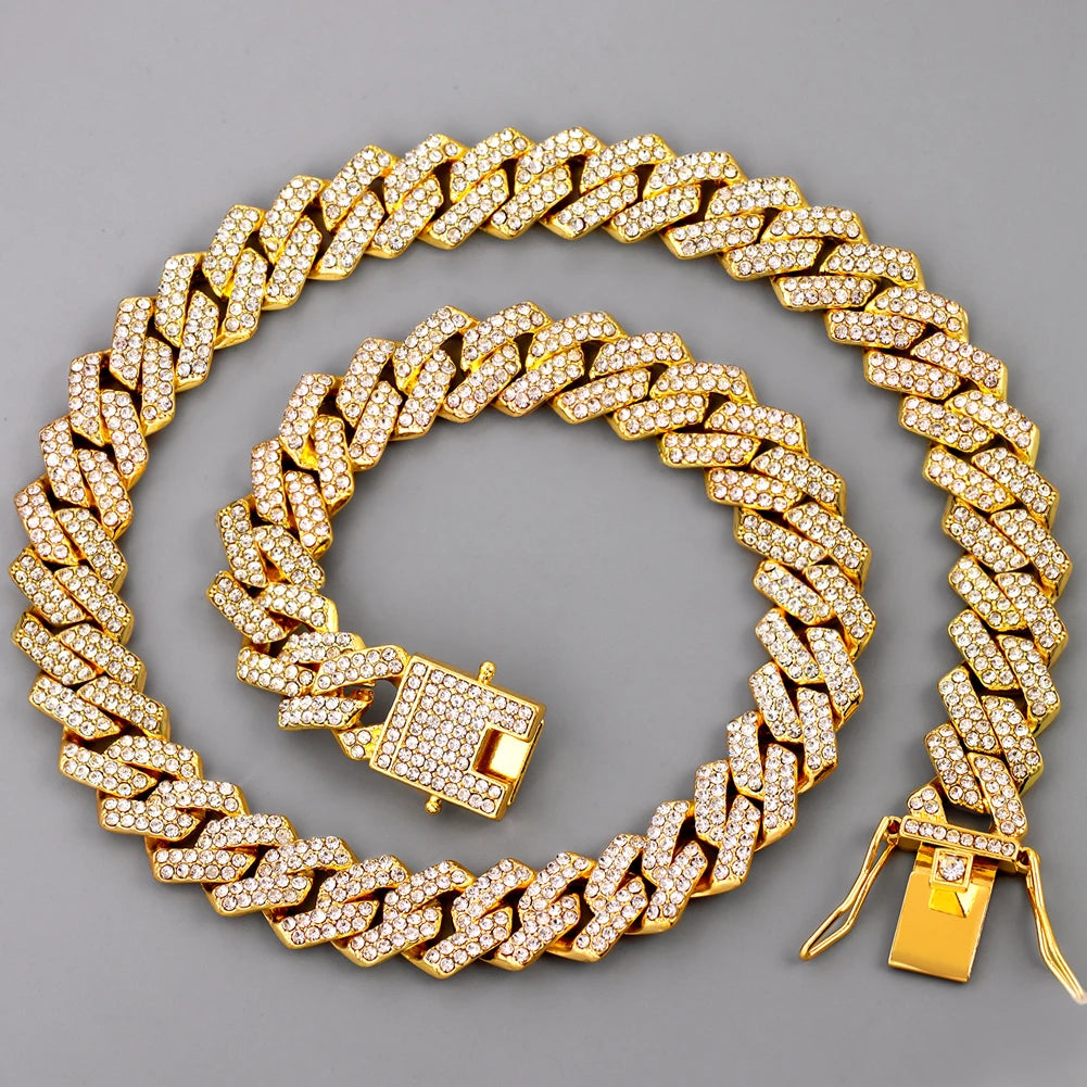 Vexaroa Iced-Out Cuban Link Necklace for Men and Women — Vexaroa product image 13