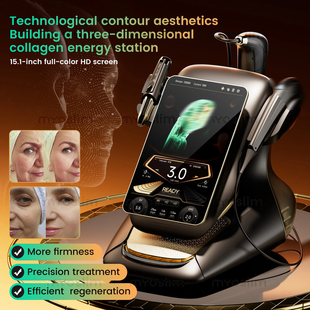 The New 360MAX 25D HiFU 3 In 1 Technology Machine For Non Invasive Facial Slimming Anti Aging And Body Firming