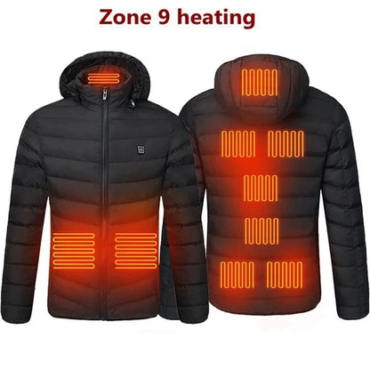 Vexaroa Original Quality USB Heated Winter Jacket – Electric Parka