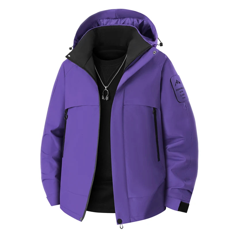 Winter Outdoor Leisure Fishing Windproof Warm Parker Cotton Jacket Comfortable Fashionable Versatile High-quality Padded Jacket