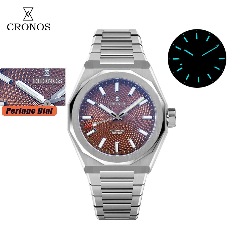 Vexaroa Cronos Rhombus Automatic Watch 10ATM Men's