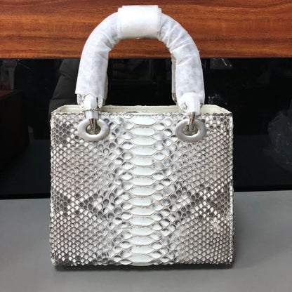 Women's Snake Skin Leather Crossbody Handbag | Vexaro