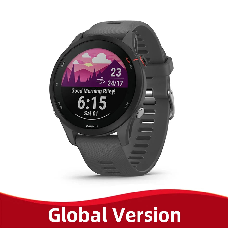 Garmin Forerunner 255 46mm 4GB ROM Running Fitness Tracker Sports Smartwatch 1.3'' Display Bluetooth 5ATM 14 Days Battery Life