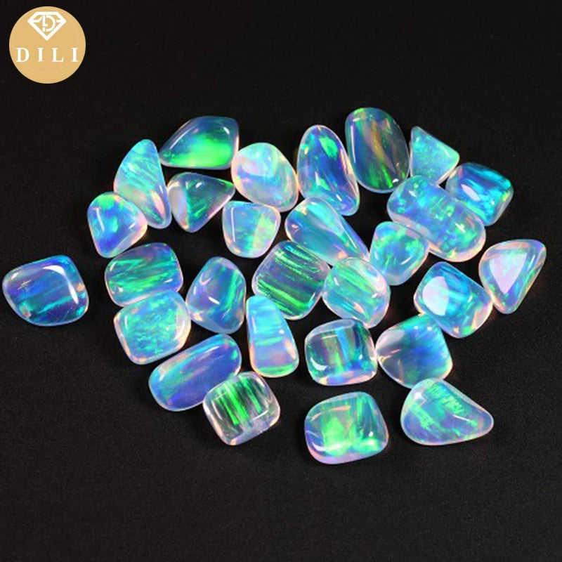 Vexaroa 10g Synthetic Resin Tumbled Opal COE 33 Heat Resistant