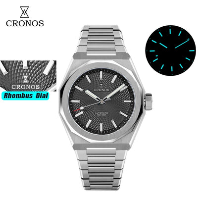 Vexaroa Cronos Rhombus Automatic Watch 10ATM Men's