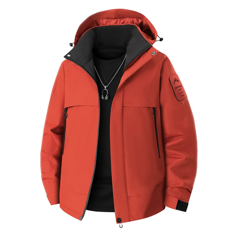 Winter Outdoor Leisure Fishing Windproof Warm Parker Cotton Jacket Comfortable Fashionable Versatile High-quality Padded Jacket