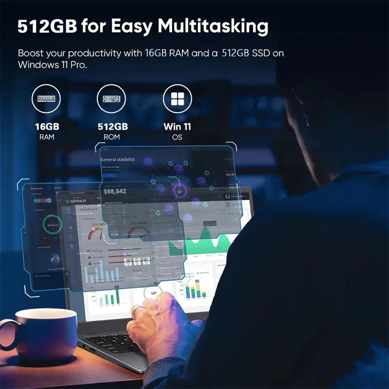 New Portable 15.6' Gaming Laptop Computer Intel Core I9 10980HK Windows 11 PC Gamer 32GB RAM Fingerprint Unlock Notebook PC