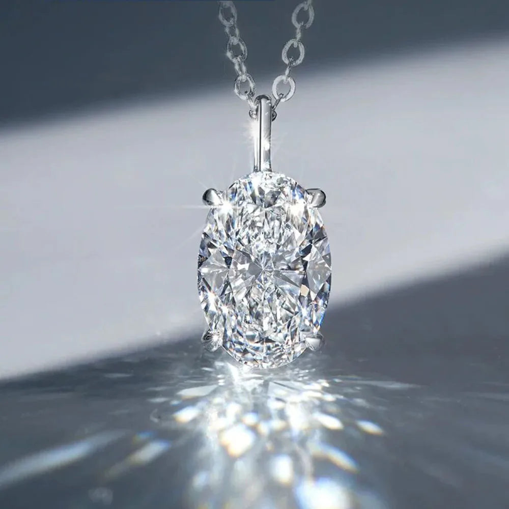 Vexaroa 14K Gold Lab-Grown Diamond Pendant Necklace