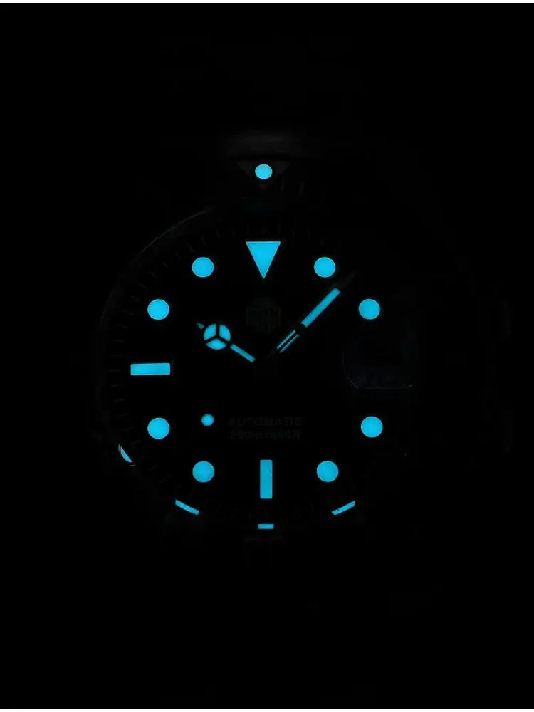 Vexaroa San Martin Upgraded Version 40mm Water Ghost Diver Watch Men Luxury Automatic Mechanical Watches Sapphire Waterproof 200m SN0017