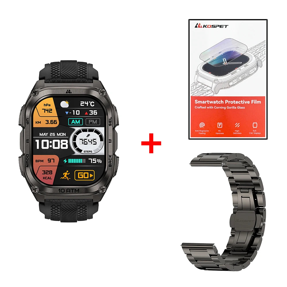 Vexaroa kospet Tank M4 GPS Smart Watch for Men | Vexaroa