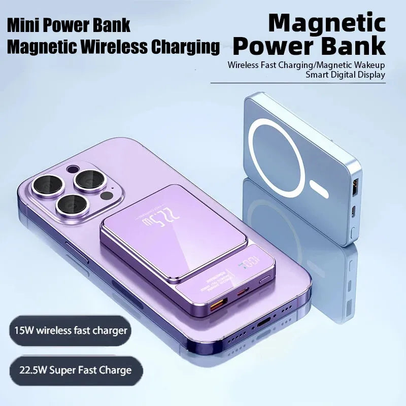 Vexaroa 10000mAh 20W Slim Magnetic Power Bank – MagSafe