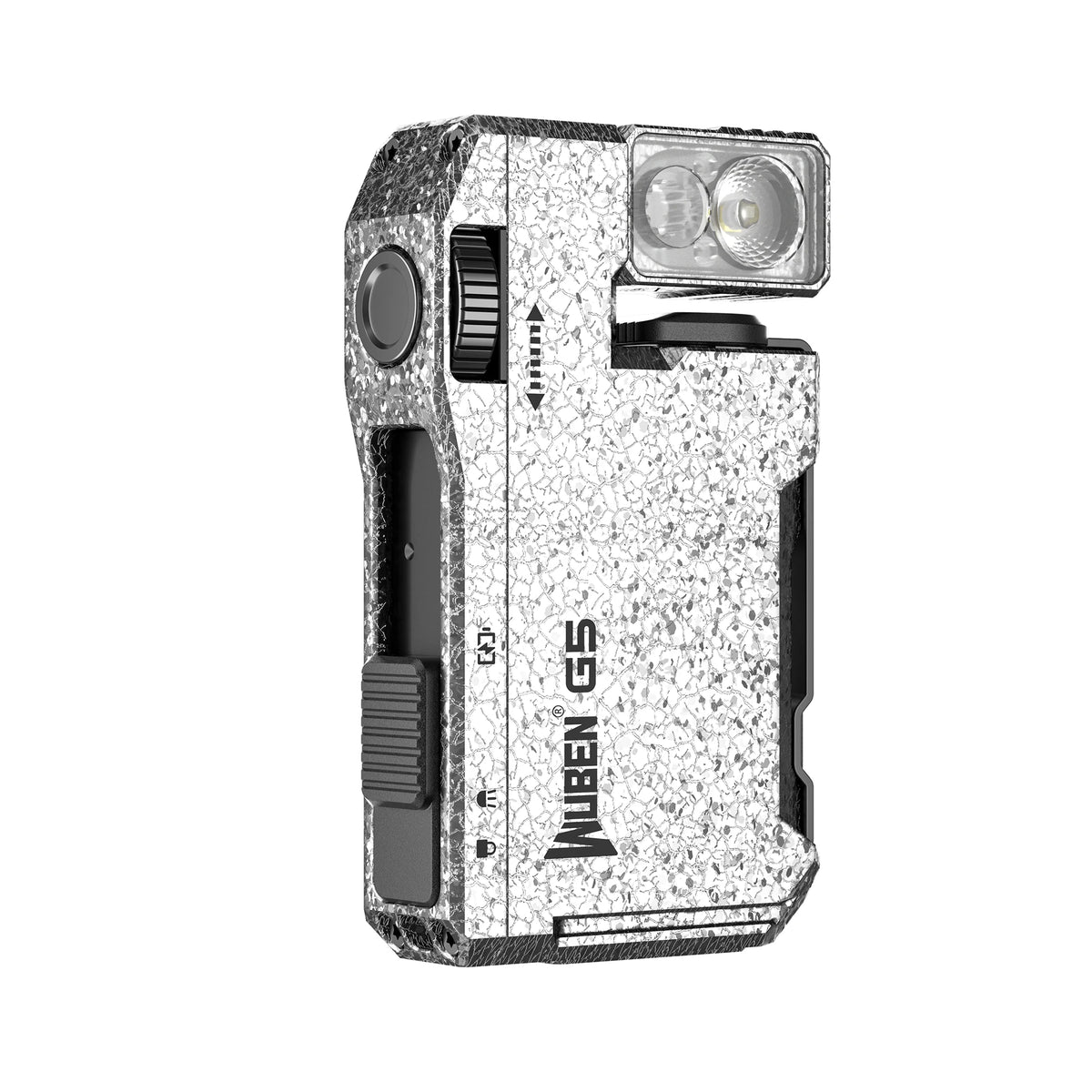 Vexaroa G5 Rechargeable EDC Flashlight 400 Lumens RGB Light