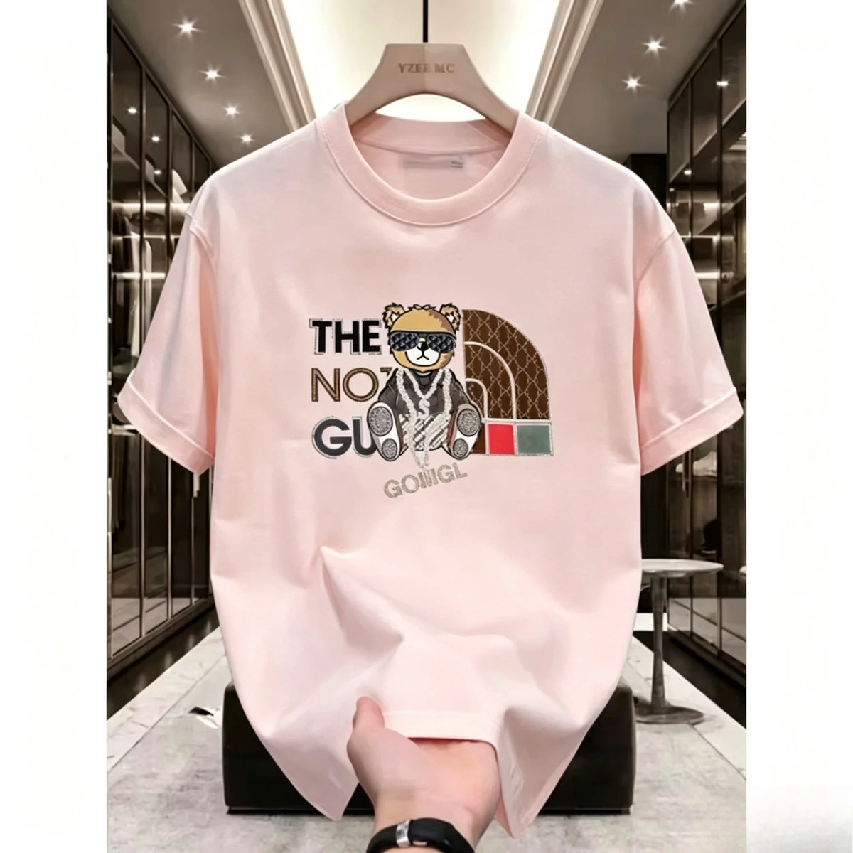 Vexaroa Korean Bear Print Cotton T-Shirt product image 36 | Vexaroa