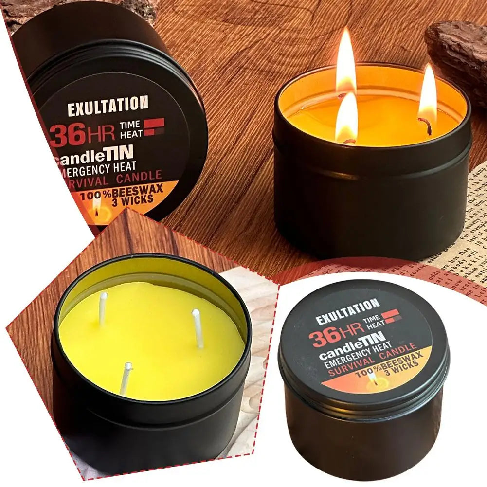 Vexaroa 36-hour 3-wick emergency candle - image 1