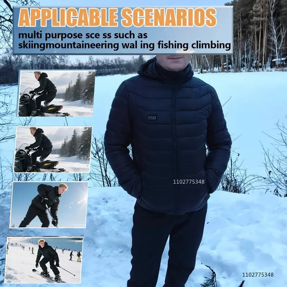 Vexaroa Multi-Zone Heated Jacket with Hood